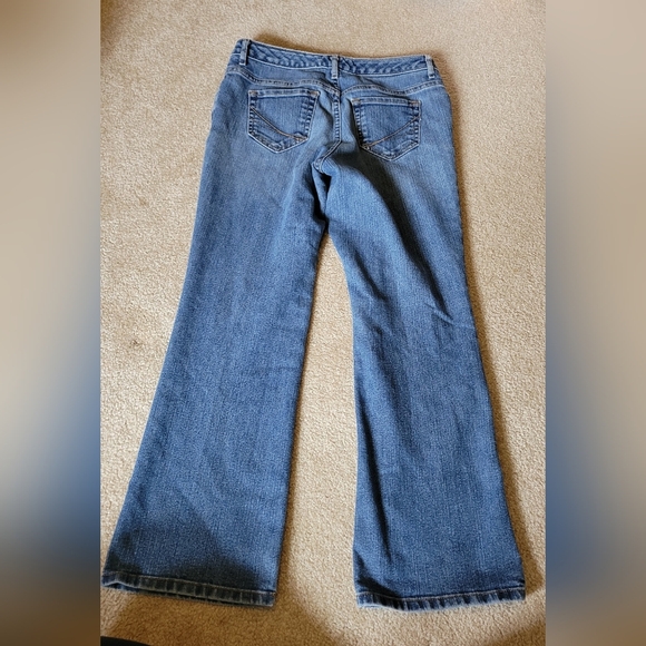 Sonoma original fit women's 6p bootcut mid-rise stretch blue jeans. Used - Picture 6 of 9